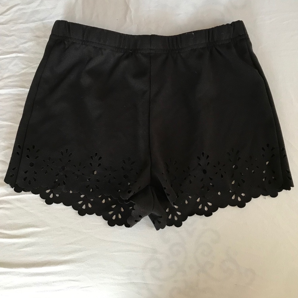 Shein black shorts size XS